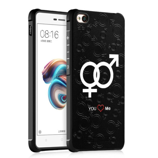 

Защитный чехол UniCase Black Style для Xiaomi Redmi 5A - You Love Me