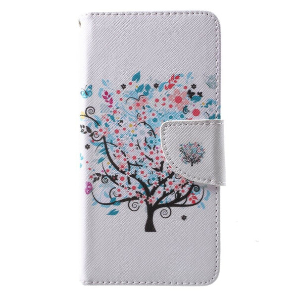 

Чехол-книжка Deexe Color Wallet для Huawei P10 - Spring Tree
