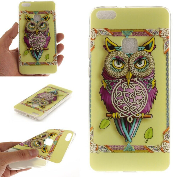 

Силиконовый чехол Deexe Life Style для Huawei P10 Lite - Owl Pattern