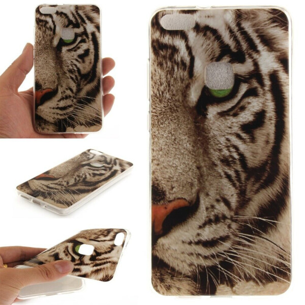 

Силиконовый чехол Deexe Life Style для Huawei P10 Lite - Tiger Pattern