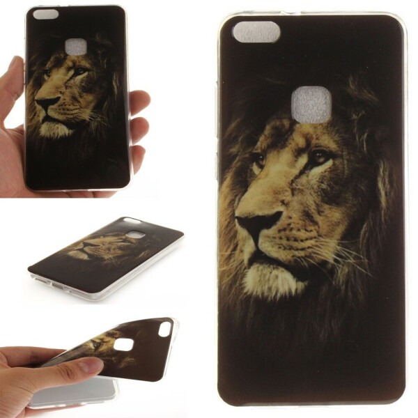 

Силиконовый чехол Deexe Life Style для Huawei P10 Lite - Lion Pattern