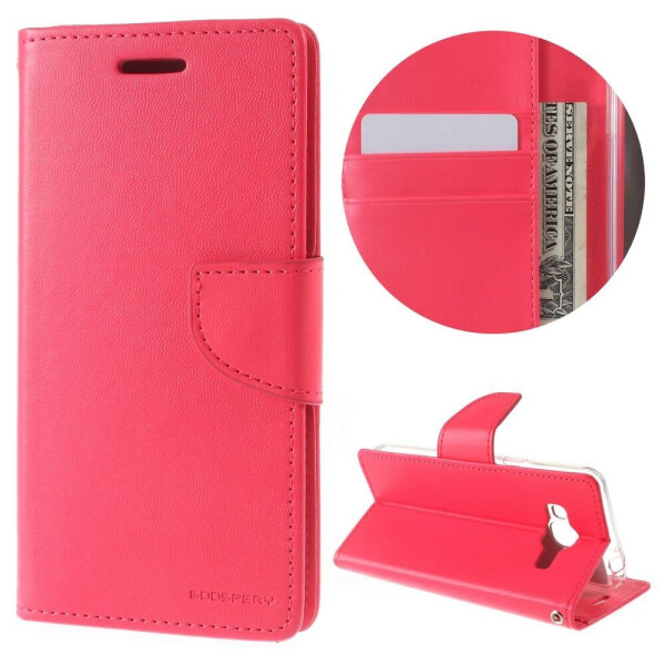 

Чехол-книжка MERCURY Bravo Diary для Samsung Galaxy J3 (2016) - Magenta