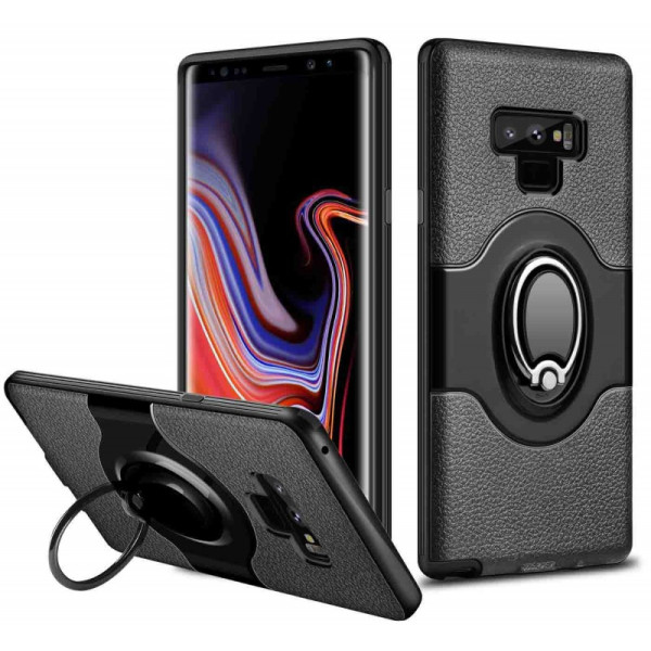 

TPU+PC Deen Feather с креплением под магнитный держатель для Samsung Galaxy Note 9 (Черный) (622387)