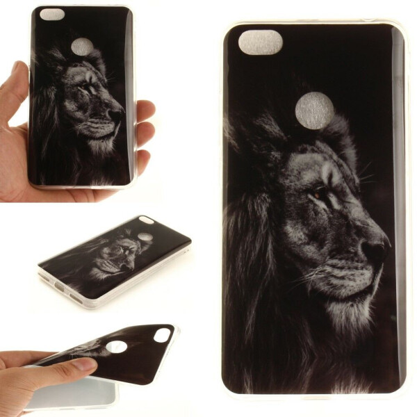 

Силиконовый чехол Deexe Life Style для Xiaomi Redmi Note 5A Prime - Fierce Lion