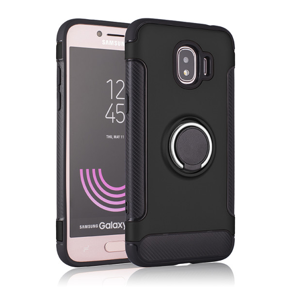 

TPU+PC Deen Verus с креплением под магнитный держатель для Samsung J250F Galaxy J2 Pro (2018) (Черный) (622507)
