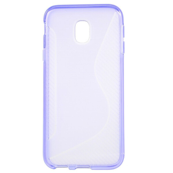 

Силиконовый чехол Deexe S Line для Samsung Galaxy J3 2017 (J330) - Violet