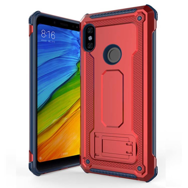 

TPU+PC Deen Armor с креплением под магнитный держатель для Xiaomi Redmi Note 5 Pro/Note 5 (DC) (Красный) (622551)