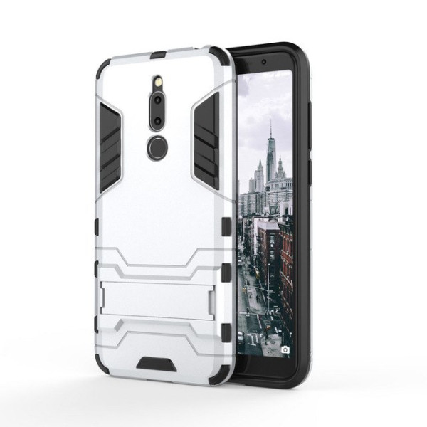 

-подставка ударопрочный Transformer для Meizu M6T с мощной защитой корпуса (Серебряный / Satin Silver) (622896)