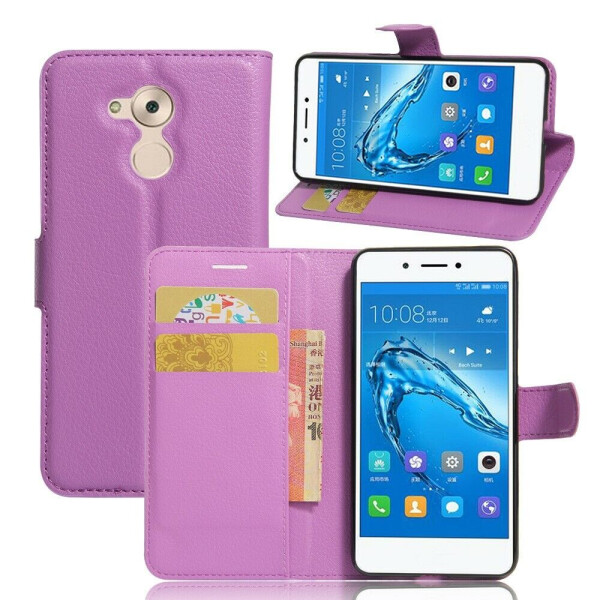 

Чехол-книжка Deexe Wallet Style для Huawei Honor 6C - Purple