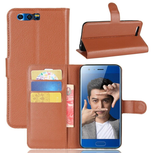 

Чехол-книжка Deexe Wallet Style для Huawei Honor 9 - Brown