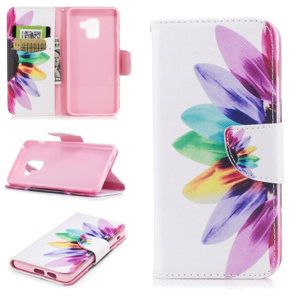 

Чехол-книжка Deexe Color Wallet для Samsung Galaxy A8 2018 (A530) - Pastel Flavor