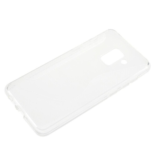 

Силиконовый чехол Deexe S Line для Samsung Galaxy A8 2018 (A530) - Transparent