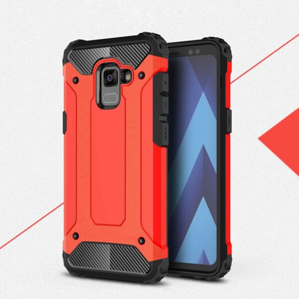 

Защитный чехол UniCase Rugged Guard для Samsung Galaxy A8 2018 (A530) - Red