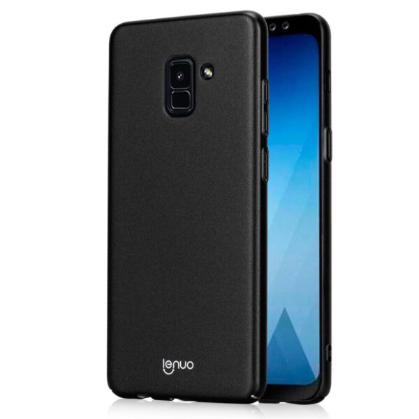 

Пластиковый чехол LENUO Silky Touch для Samsung Galaxy A8+ 2018 (A730) - Black