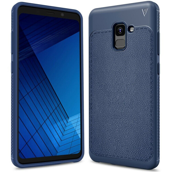 

Силиконовый чехол IVSO Gentry Series для Samsung Galaxy A8+ 2018 (A730) - Dark Blue