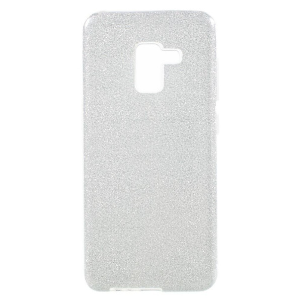 

Силиконовый чехол UniCase Glitter Cover для Samsung Galaxy A8+ 2018 (A730) - Silver