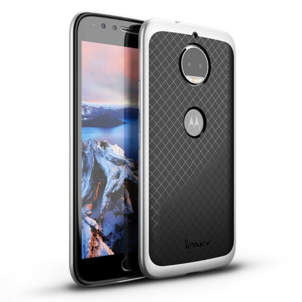 

Защитный чехол IPAKY Hybrid Cover для Motorola Moto G5s Plus - Silver