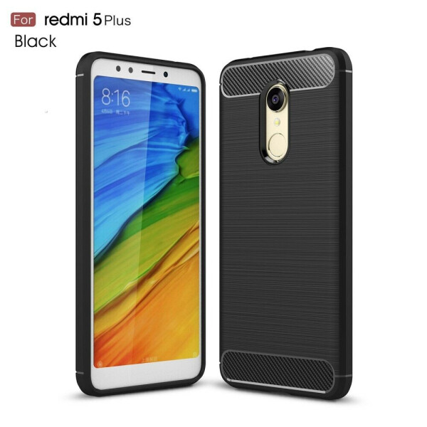 

Защитный чехол UniCase Carbon для Xiaomi Redmi 5 Plus - Black