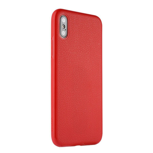 

Силиконовый чехол SULADA Leather Series для iPhone X / iPhone XS - Red