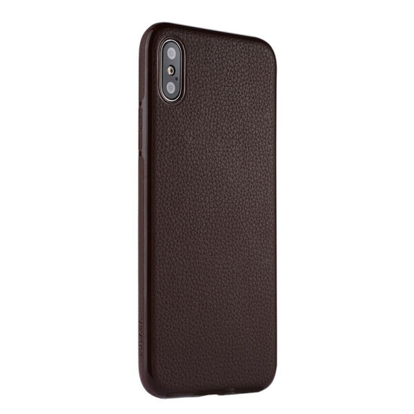 

Силиконовый чехол SULADA Leather Series для iPhone X / iPhone XS - Dark Brown