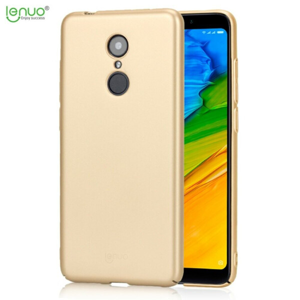 

Пластиковый чехол LENUO Silky Touch для Xiaomi Redmi 5 - Gold