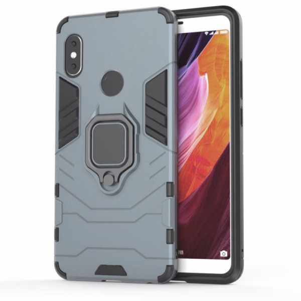 

ударопрочный Transformer Ring под магнитный держатель для Xiaomi Mi A2 Lite/Xiaomi Redmi 6 Pro (Серый / Metal slate) (660463)