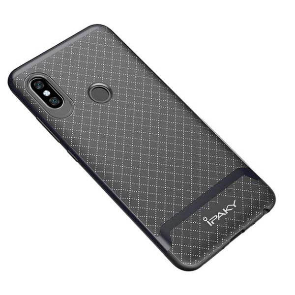 

iPaky TPU+PC для Xiaomi Redmi Note 5 Pro / Note 5 (DC) (Черный / Серый) (660506)