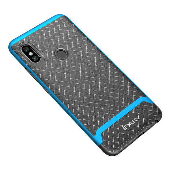 

iPaky TPU+PC для Xiaomi Redmi Note 5 Pro / Note 5 (DC) (Черный / Синий) (660507)