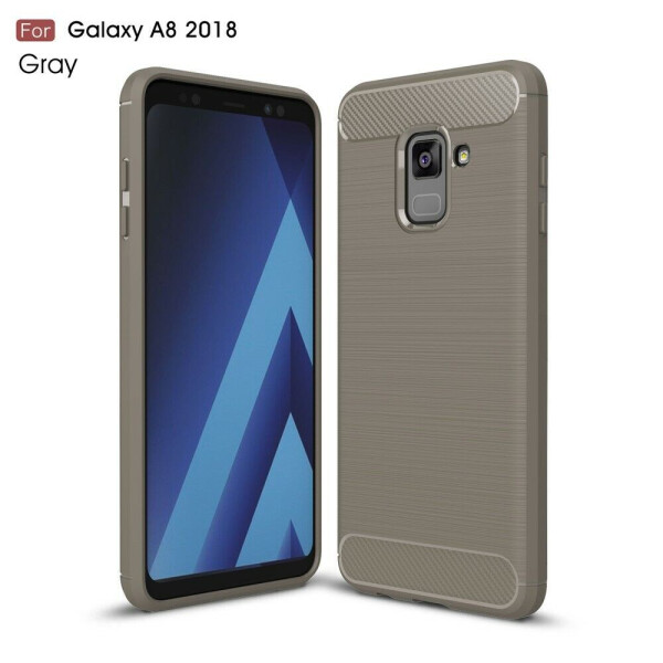 

Защитный чехол UniCase Carbon для Samsung Galaxy A8 2018 (A530) - Grey