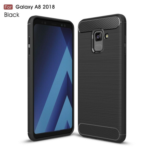 

Защитный чехол UniCase Carbon для Samsung Galaxy A8 2018 (A530) - Black