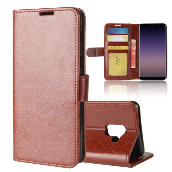 

Чехол-книжка Deexe Wallet Style для Samsung Galaxy A8 2018 (A530) - Brown