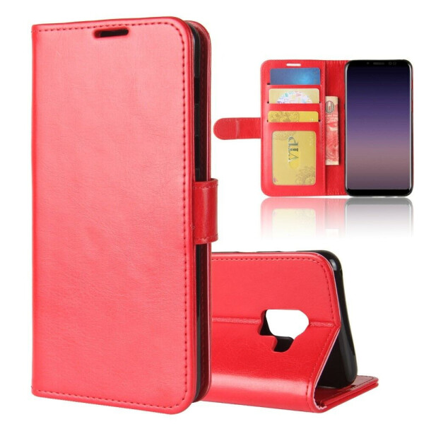 

Чехол-книжка Deexe Wallet Style для Samsung Galaxy A8 2018 (A530) - Red