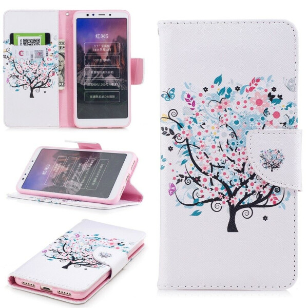 

Чехол-книжка Deexe Color Wallet для Xiaomi Redmi 5 - Spring Tree