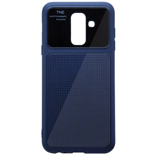 

TPU Glossy Half для Samsung Galaxy A6 Plus (2018) (Синий) (661160)
