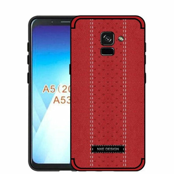 

Защитный чехол NXE Leather Cover для Samsung Galaxy A8 2018 (A530) - Red