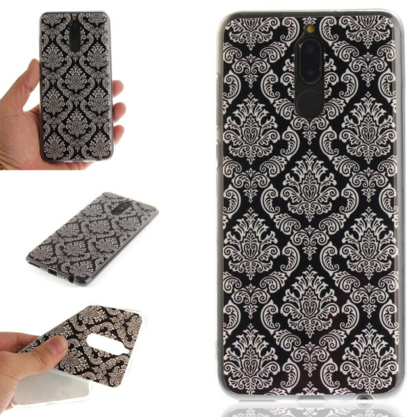 

Силиконовый чехол Deexe Life Style для Huawei Mate 10 Lite - Vintage Pattern