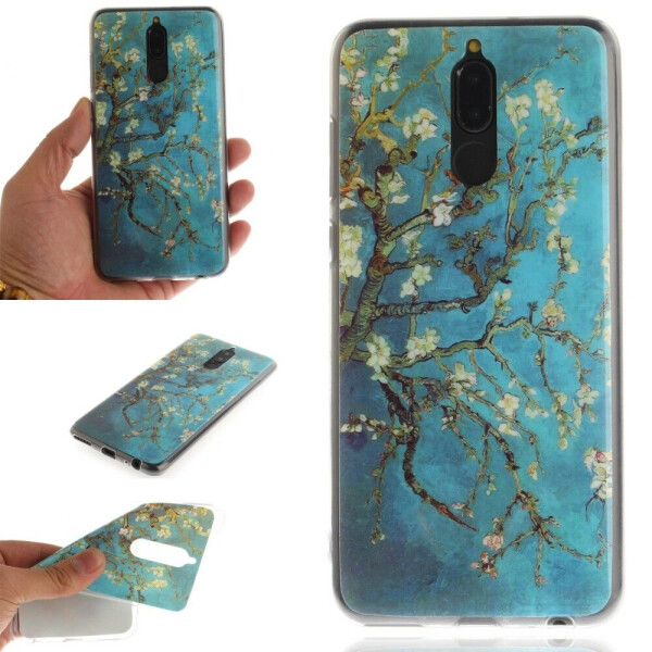 

Силиконовый чехол Deexe Life Style для Huawei Mate 10 Lite - Apricot Tree