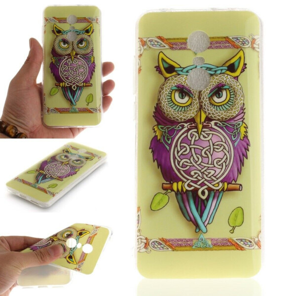 

Силиконовый чехол Deexe Life Style для Xiaomi Redmi 5 - Owl Pattern