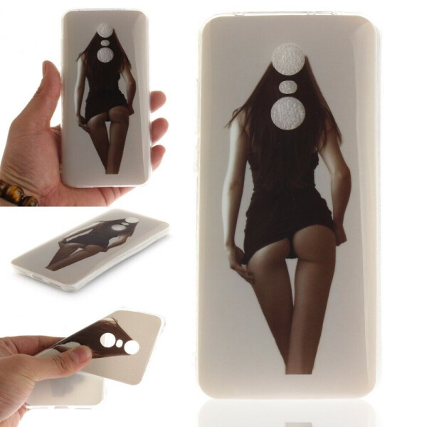 

Силиконовый чехол Deexe Life Style для Xiaomi Redmi 5 - Girl Pattern