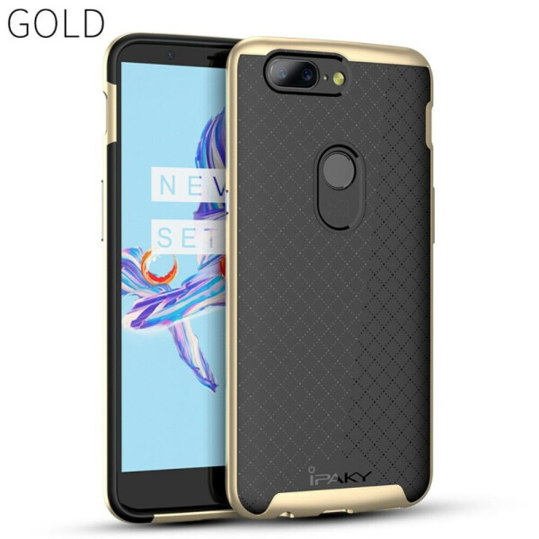 

Защитный чехол IPAKY Hybrid Cover для OnePlus 5T - Gold
