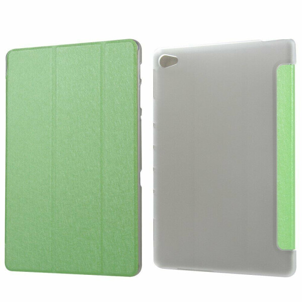 

Чехол Deexe Silk Texture для Huawei MediaPad M5 Lite 10 - Green