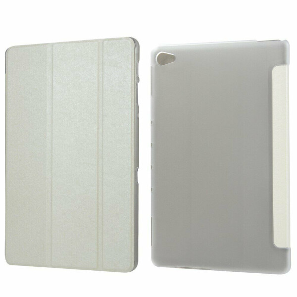 

Чехол Deexe Silk Texture для Huawei MediaPad M5 Lite 10 - White