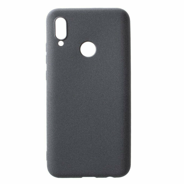 

Силиконовый (TPU) чехол Deexe Sand Texture для Huawei P Smart (2019) - Grey