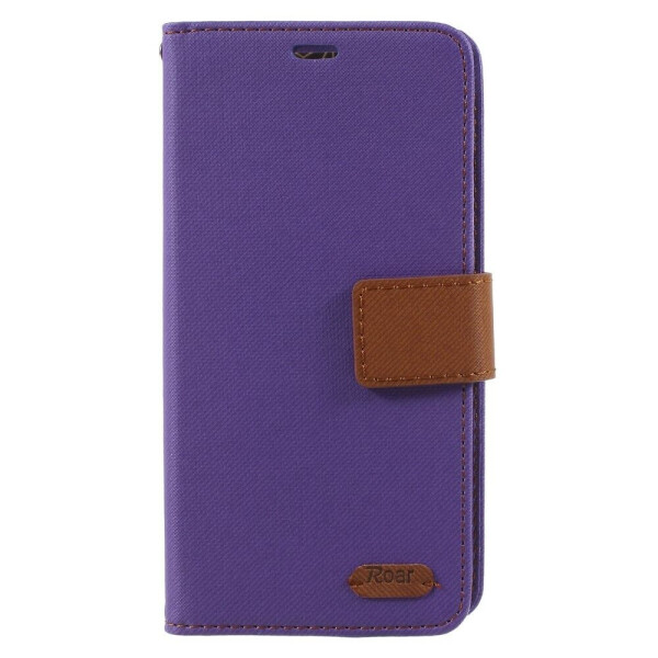 

Чехол-книжка ROAR KOREA Cloth Texture для Samsung Galaxy S9 (G960) - Purple