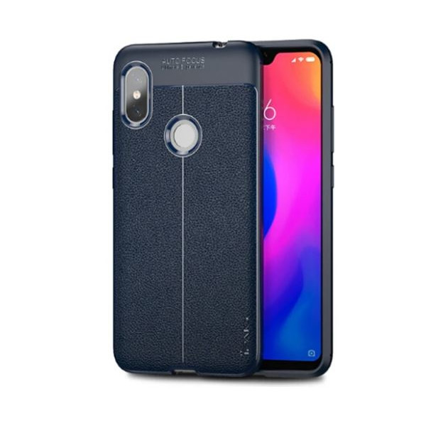 

Чехол TPU iPaky Litchi Series для Xiaomi Redmi Note 6 Pro (Синий) (661979)