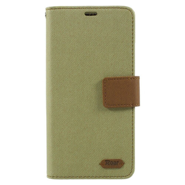 

Чехол-книжка ROAR KOREA Cloth Texture для Samsung Galaxy S9 (G960) - Khaki