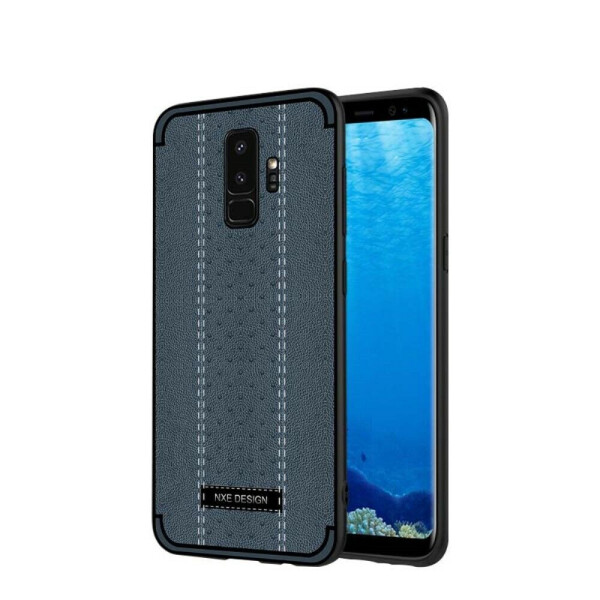 

Защитный чехол NXE Leather Cover для Samsung Galaxy S9 (G960) - Dark Blue