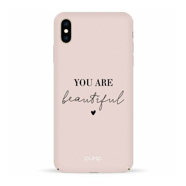 

Защитный чехол PUMP Tender Touch Case для iPhone XS Max - You Are Beautiful
