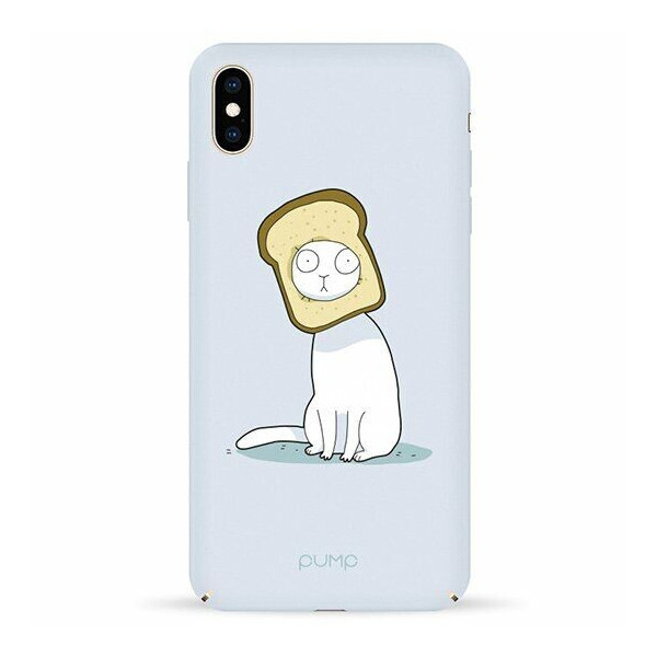 

Защитный чехол PUMP Tender Touch Case для iPhone XS Max - Cat in the Bread