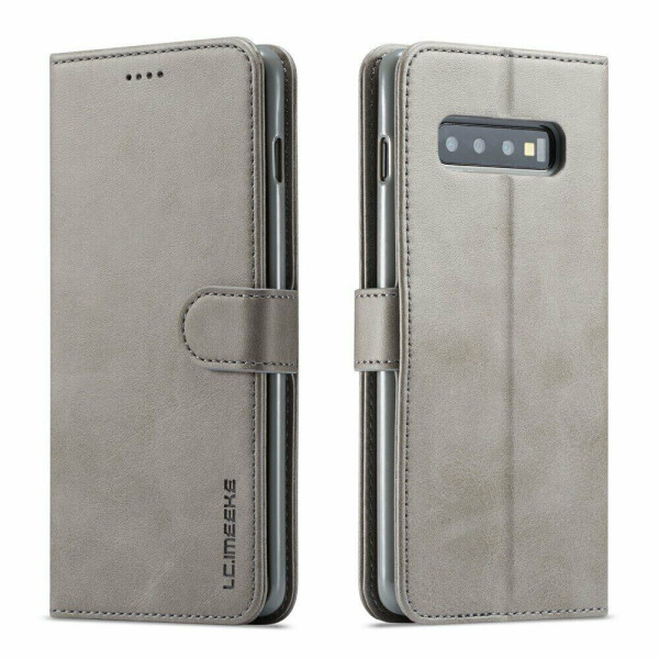 

Чехол LC.IMEEKE Wallet Case для Samsung Galaxy S10 (G973) - Grey